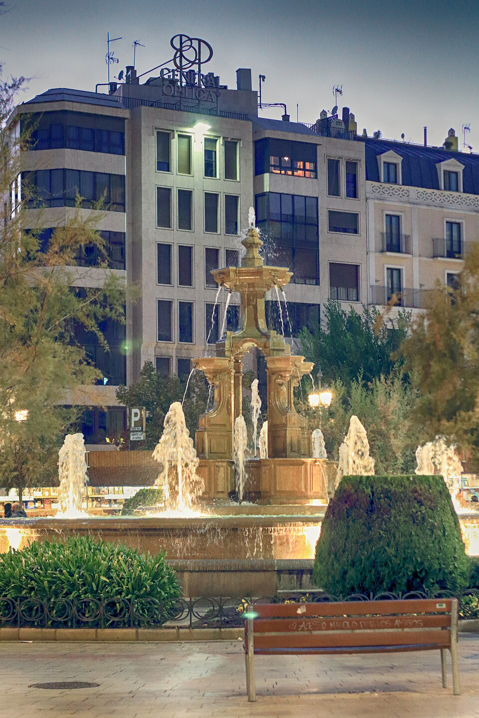 Fuente de las Batallas, en Granada